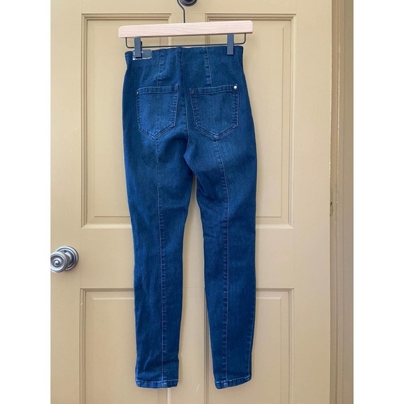 INC Dark Wash Jeggings Women's Size 0P NWT - Picture 2 of 7